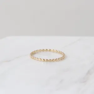 14K Sparkle Ring