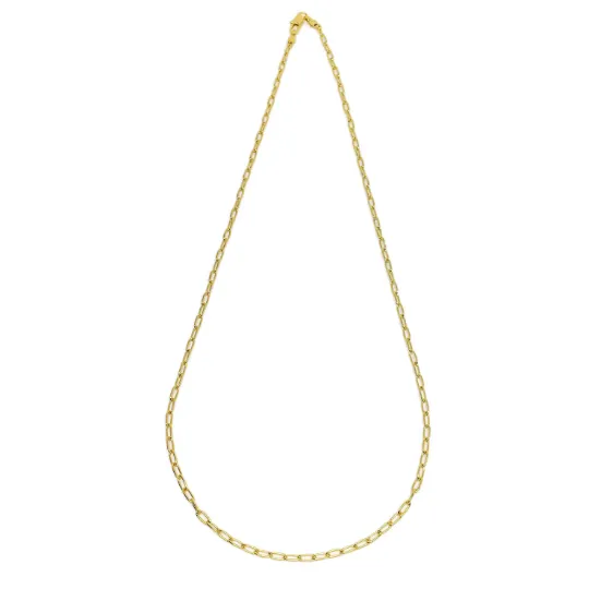 18k Gold Filled 2.5mm Cable Link Chain