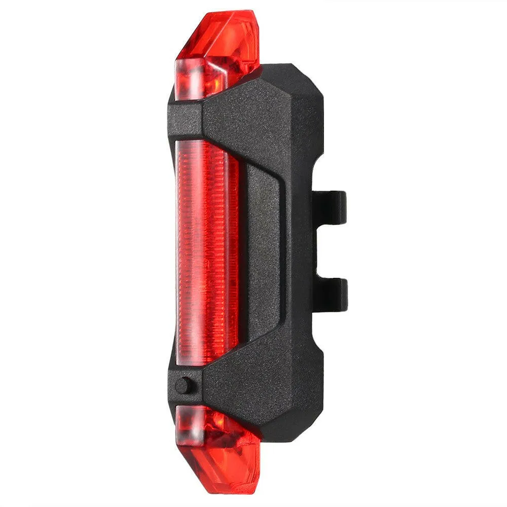 3pcs Super Bright USB Rechargeable Bike Taillight