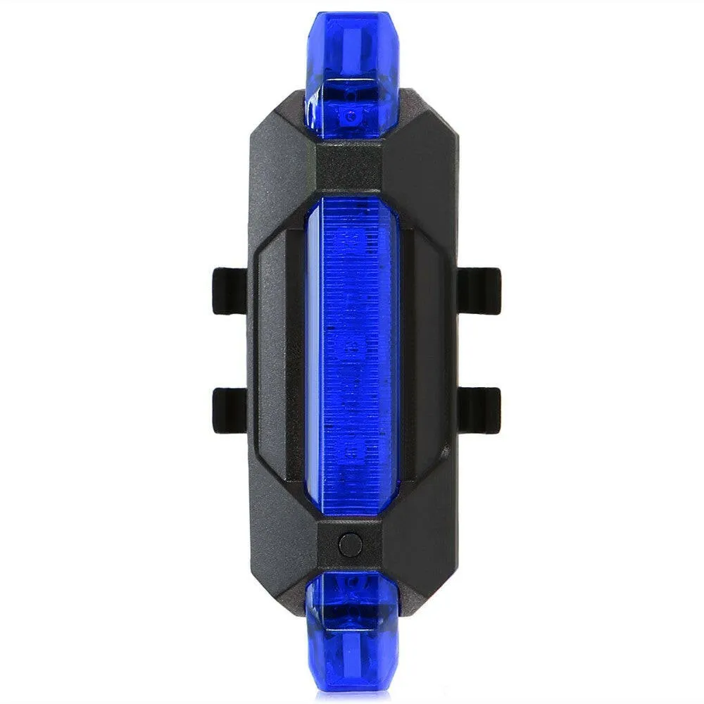 3pcs Super Bright USB Rechargeable Bike Taillight