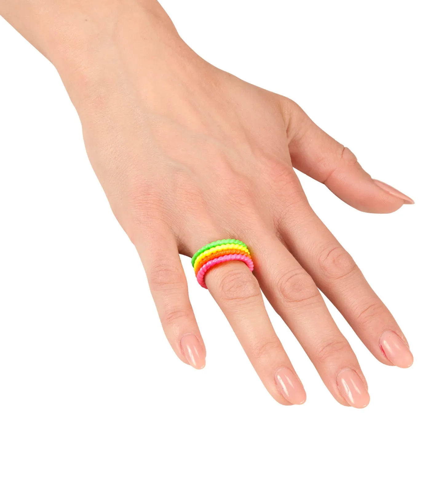 80s Neon Rings