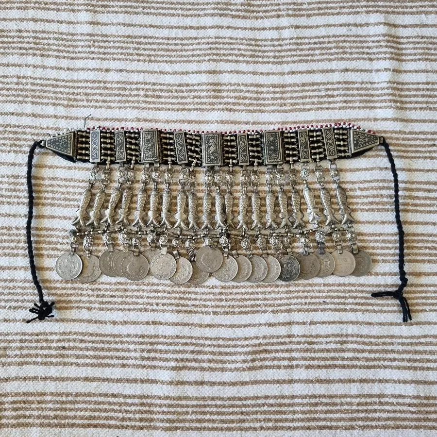 Afghan Kuchi tribal fish choker