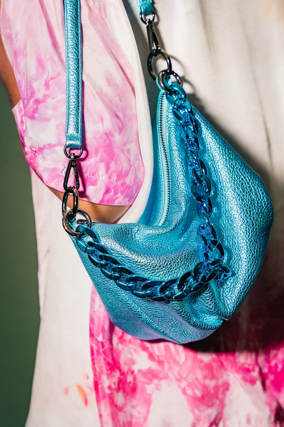 Aqua Shimmer | I'm Dancing Crossbody