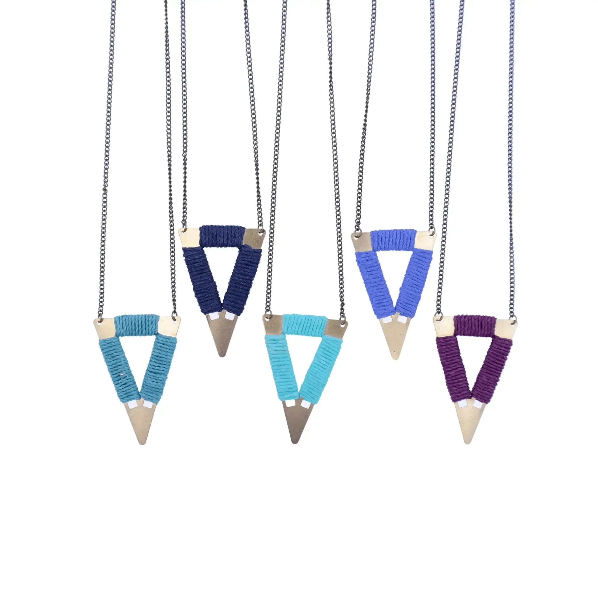 Boho Statement Triangle Necklace