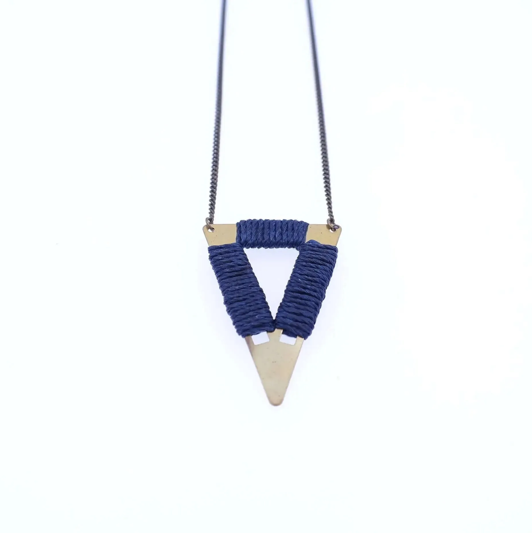 Boho Statement Triangle Necklace