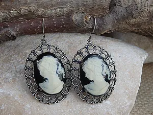 Cameo Earrings.