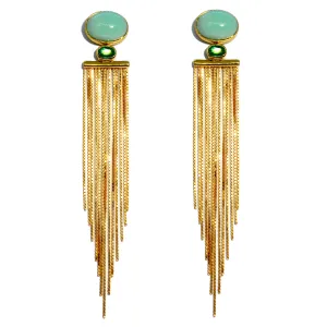 Carla Amorim - Bailarina - Drop Earrings, Yellow Gold