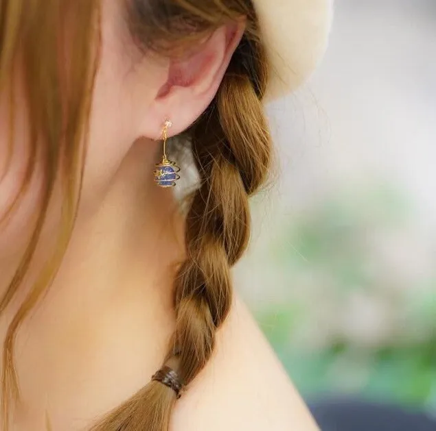 Celestial Orbit Sparkle Earrings