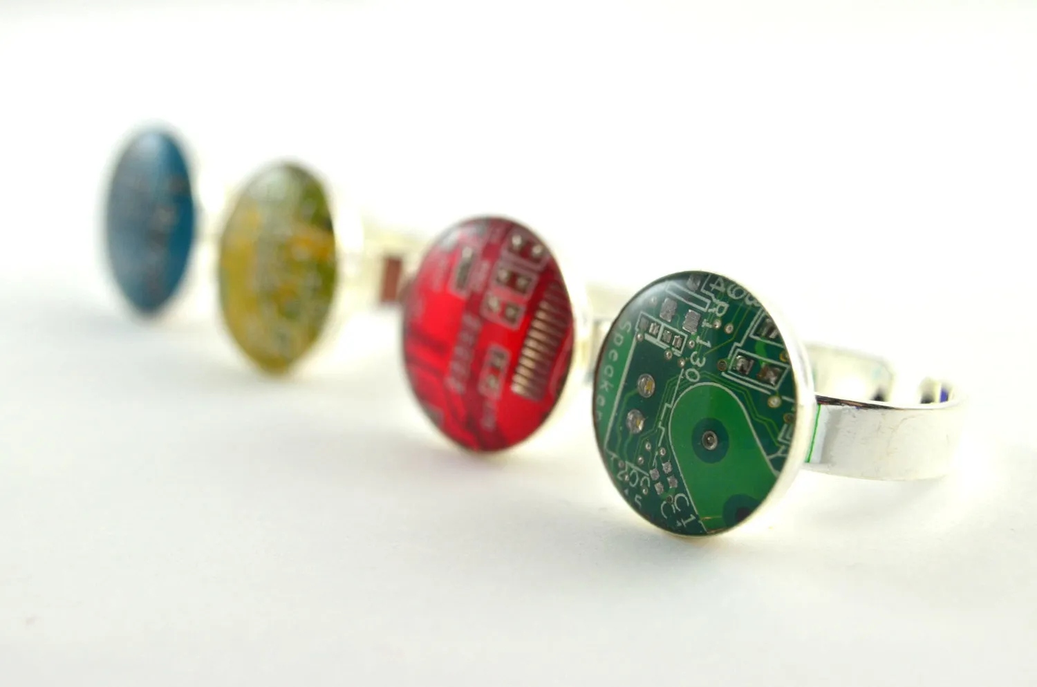 Circuit Board Ring - Adjustable