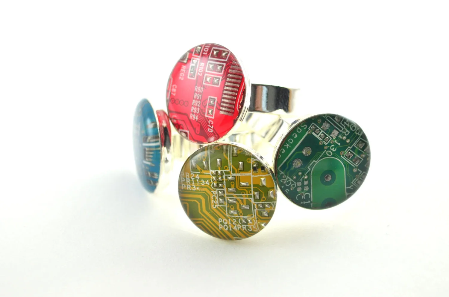 Circuit Board Ring - Adjustable