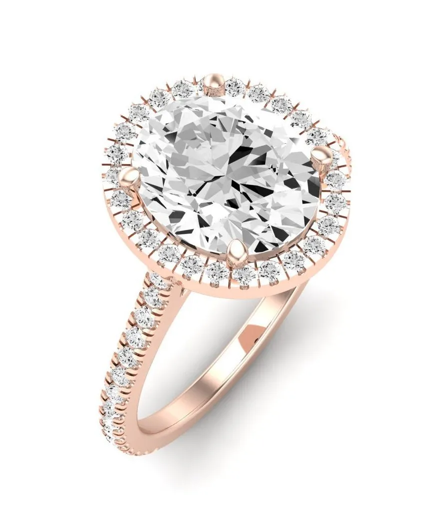 Columbine - Oval Diamond Engagement Ring