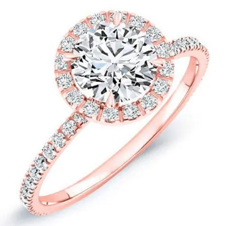 Columbine - Round Lab Diamond Engagement Ring (IGI Certified)