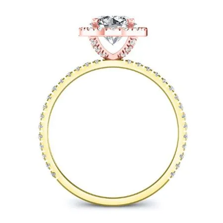 Columbine - Round Lab Diamond Engagement Ring (IGI Certified)