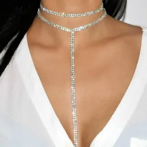 Crystal Luxury Statement Choker Necklace