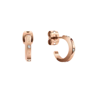 Daniel Wellington Classic Lumine Earrings Rose Gold