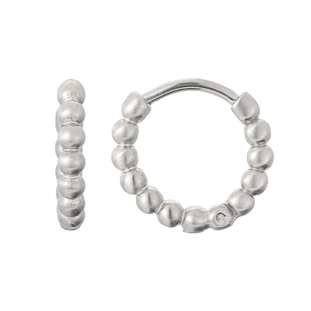 Dot Hoop Earrings