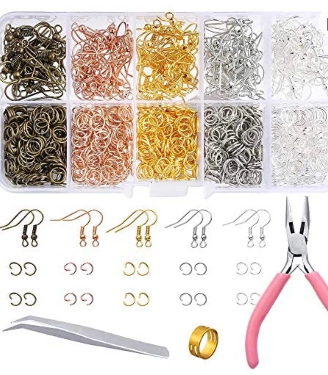 EARRING MAKING KIT 1128 Piece