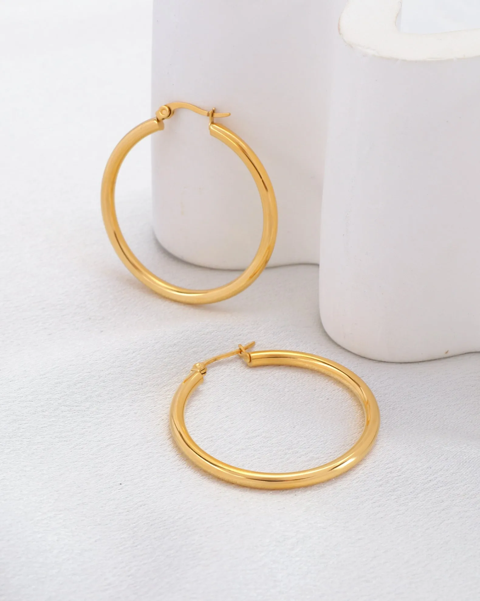 Eloise Gold Hoop Earrings