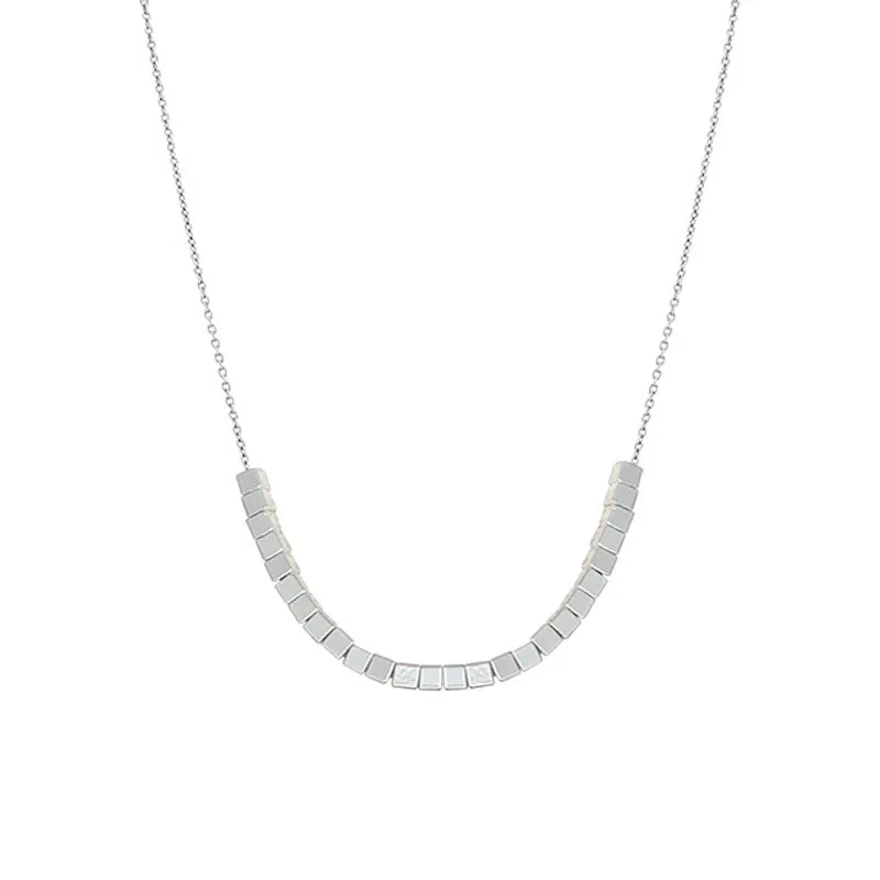 Emilia Silver Link Necklace