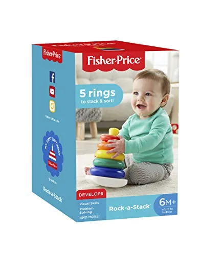 Fisher Price Brilliant Basics Rock-a-Stack