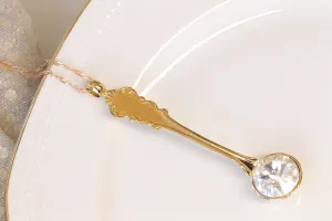 GOLD CLEAR NECKLACE