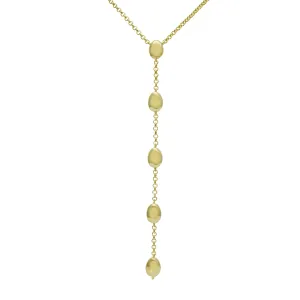 Golden Pebble Lariat