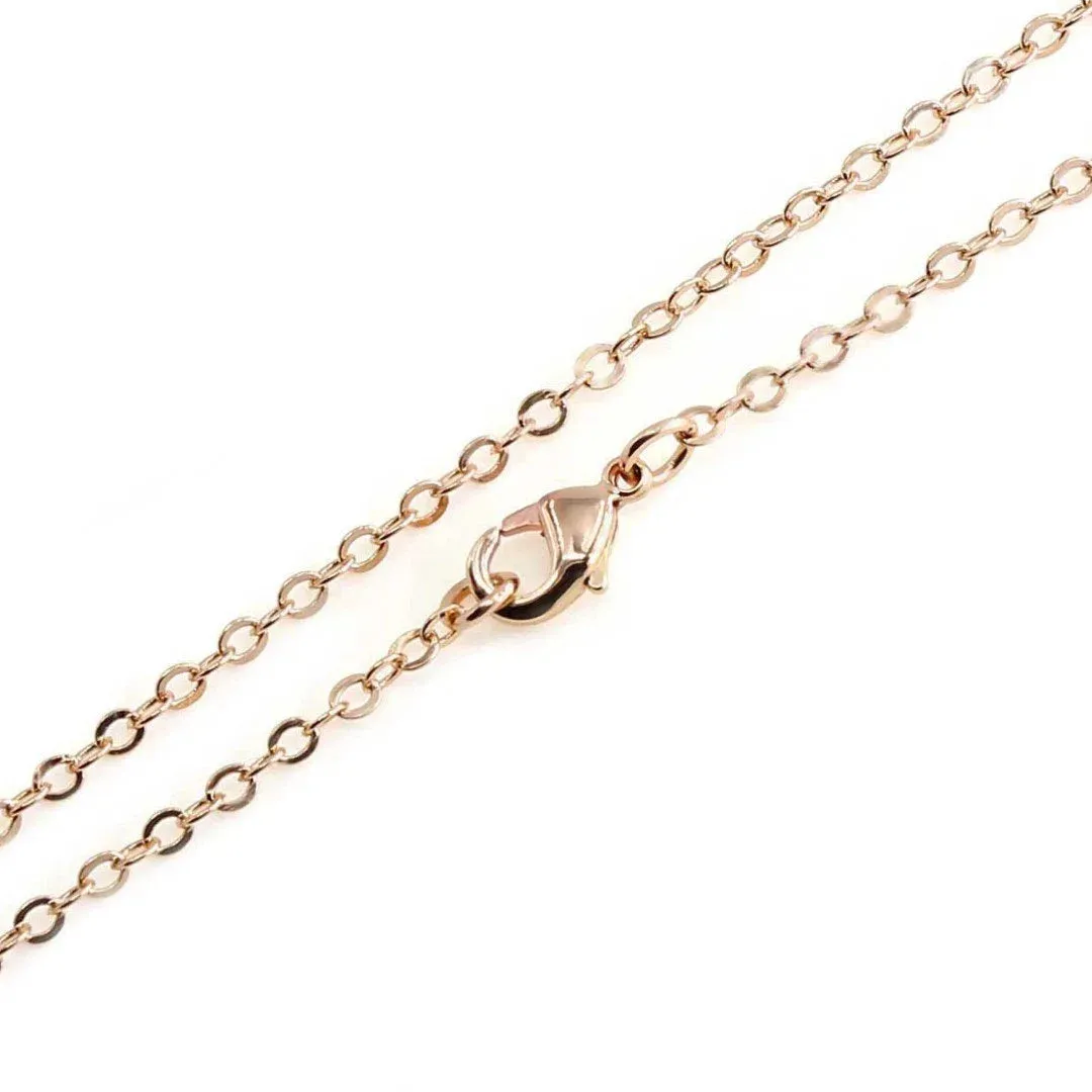 INITIAL E GOLD NECKLACE