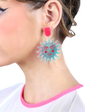 Iridescent Sun Earrings