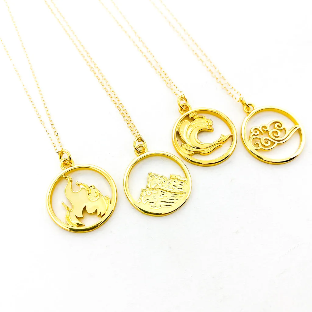 Juniper Elements Necklace | Gold