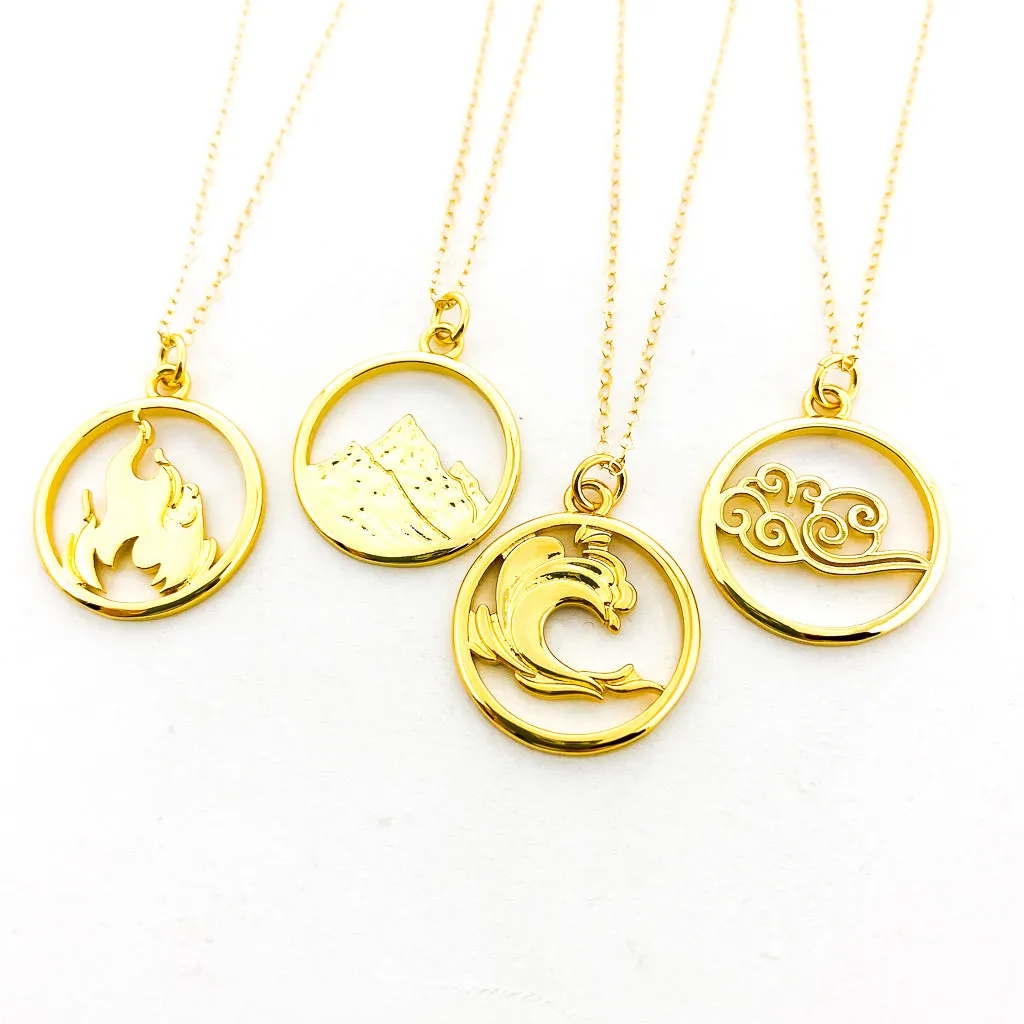 Juniper Elements Necklace | Gold