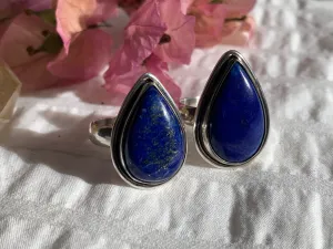 Lapis Lazuli Brea Ring - Reg. Teardrop (US 7)