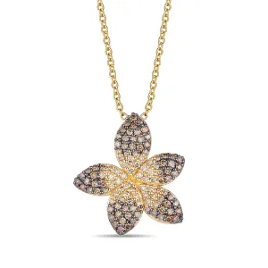 Le Vian Flower Ombre Pendant