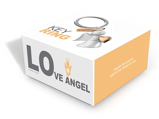 love angel keyring