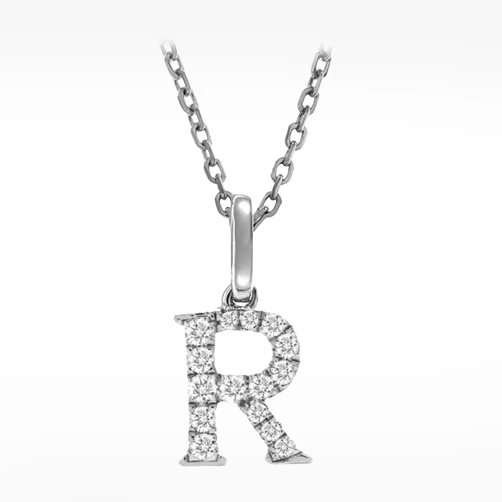 Love Letters R Necklace