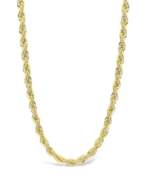 Men's Rope Twist Chain Necklace