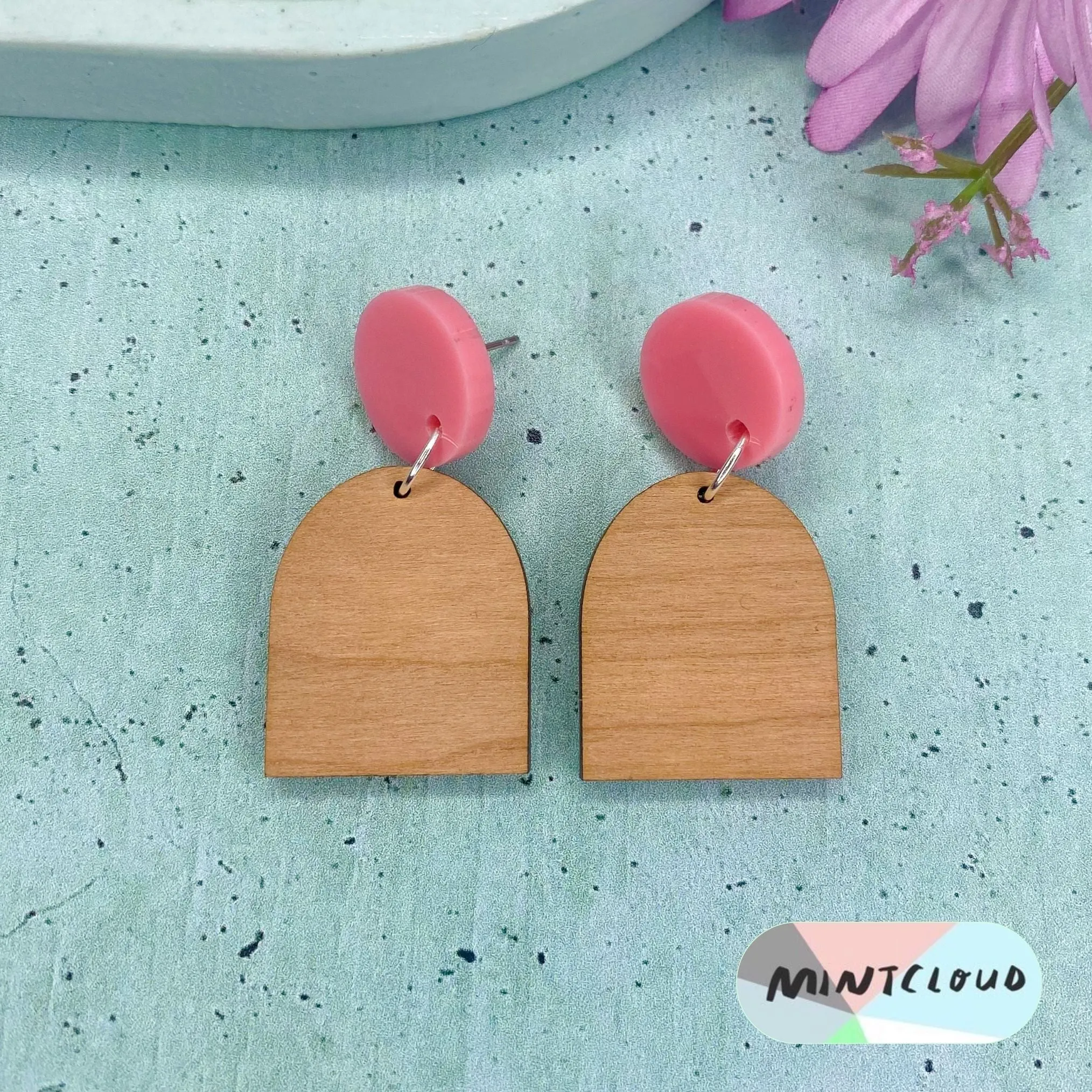 Mintcloud Dangles - Hygge Stud Dangle