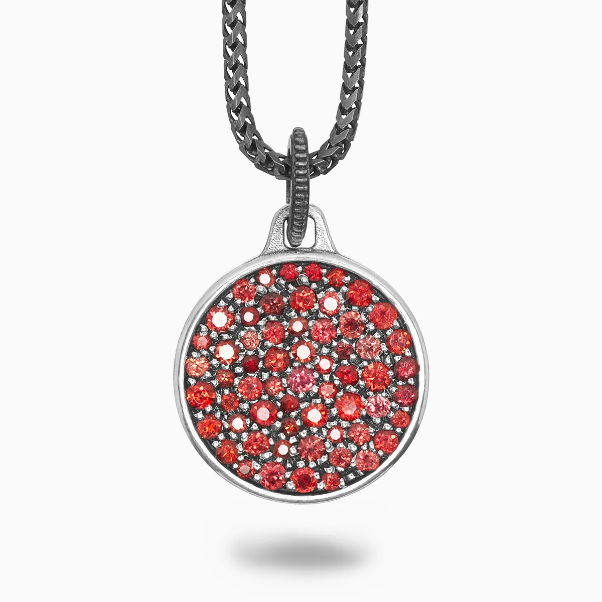 MONETA Red Sapphire Pendant