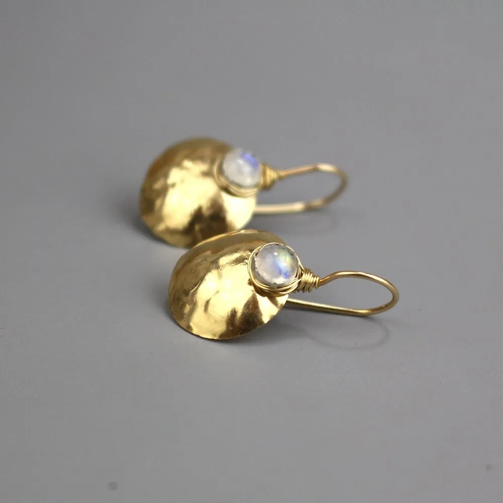 Moonstone Happiness Earrings