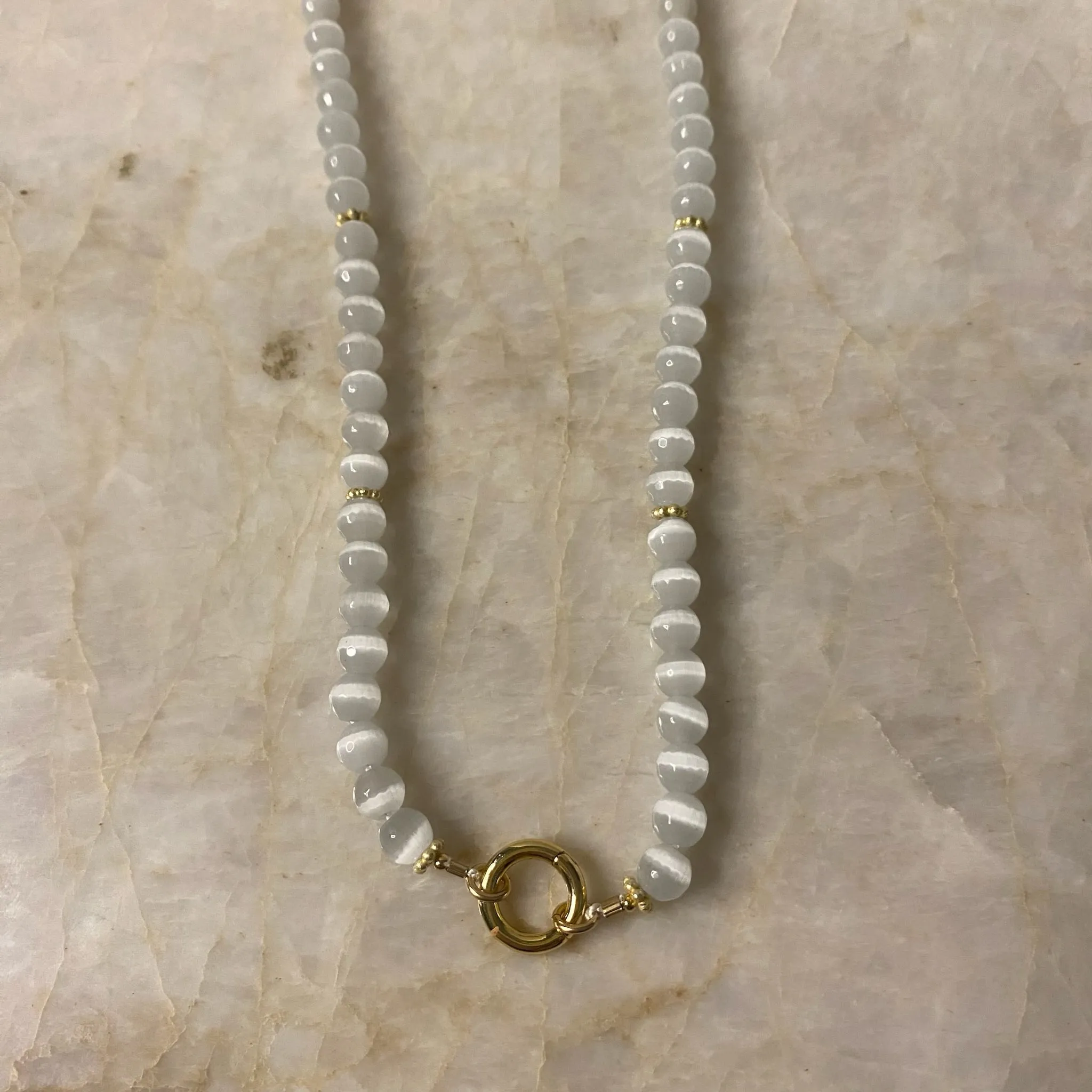 Ocean Water Clasp Necklace