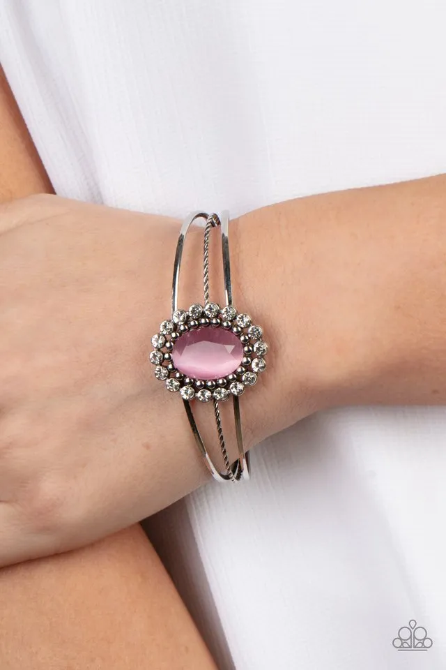 Paparazzi Bracelet ~ Prismatic Flower Patch - Pink