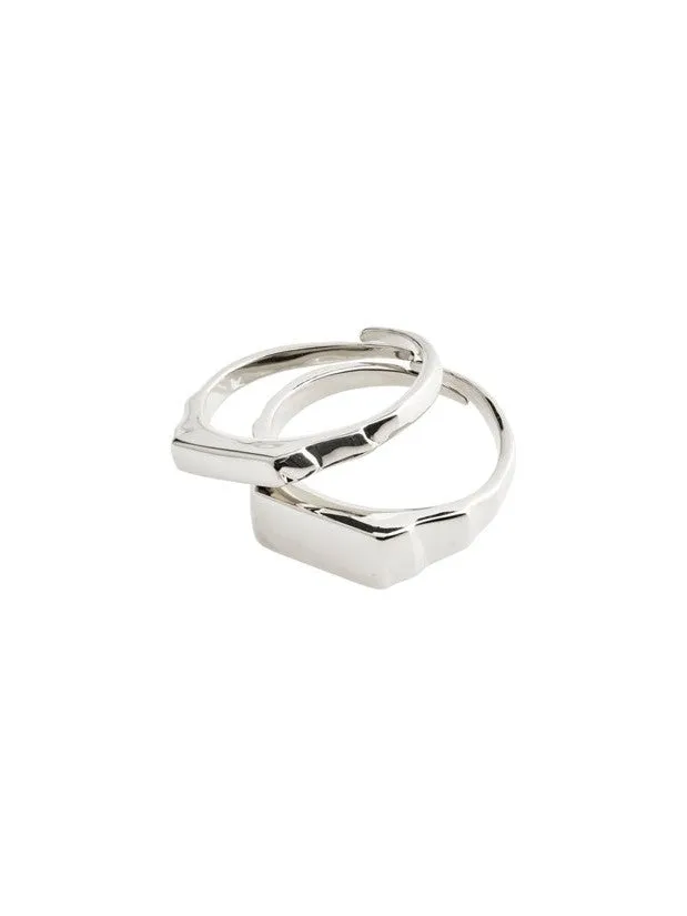 PILGRIM Blink 2-in-1 Ring Set