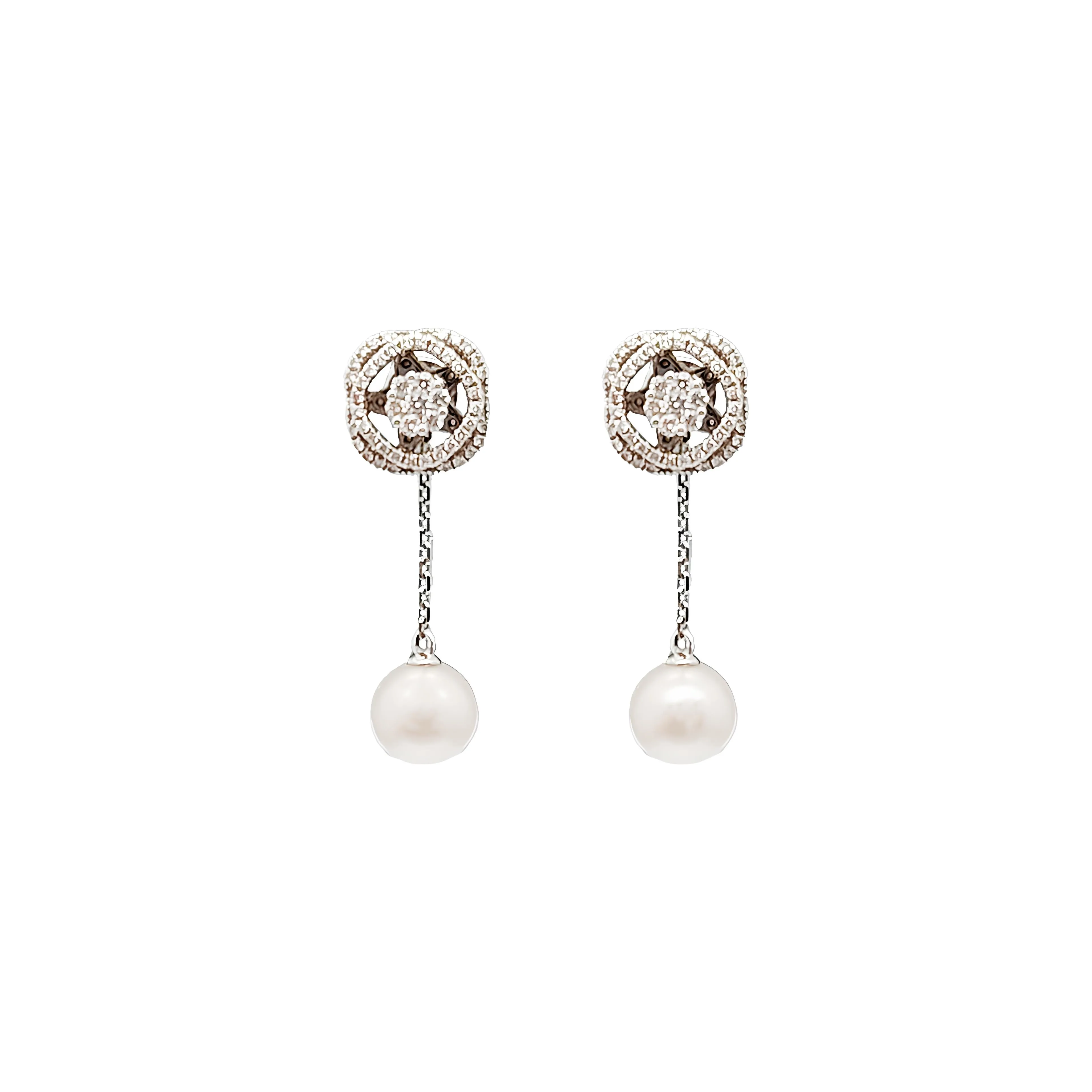 Radiant Pearls earrings