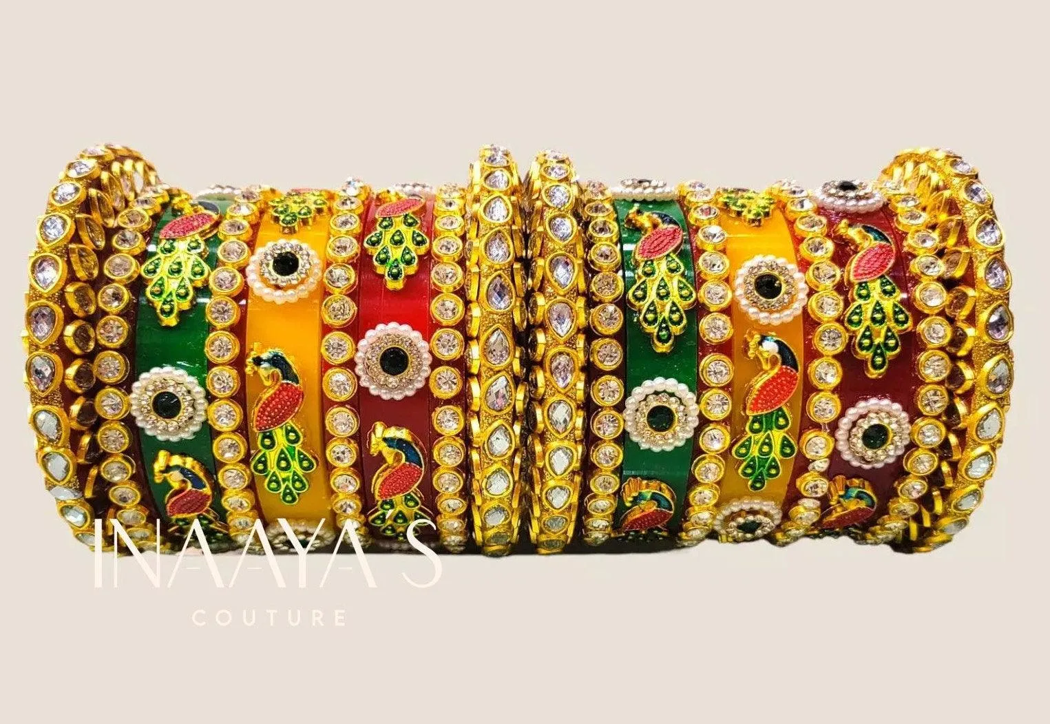 Rajwadi Chuda, Rajasthani Chuda, Kundan Chuda, Meenakari Choora, Rajwadi Bangles Set, Peacock Choora, Kundan Bangle Set, Bridal Chuda Set