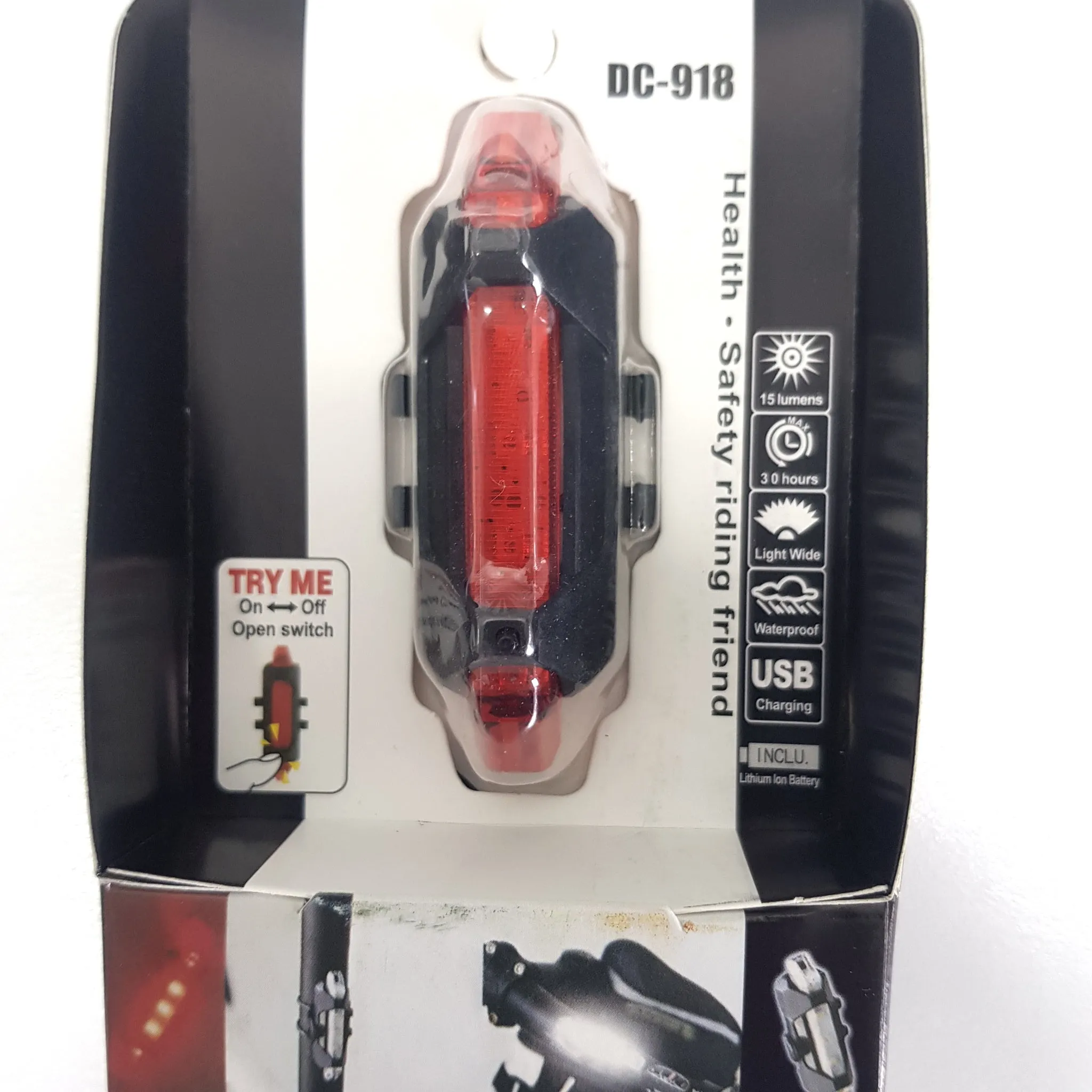 Rear SAFETY Light super bright