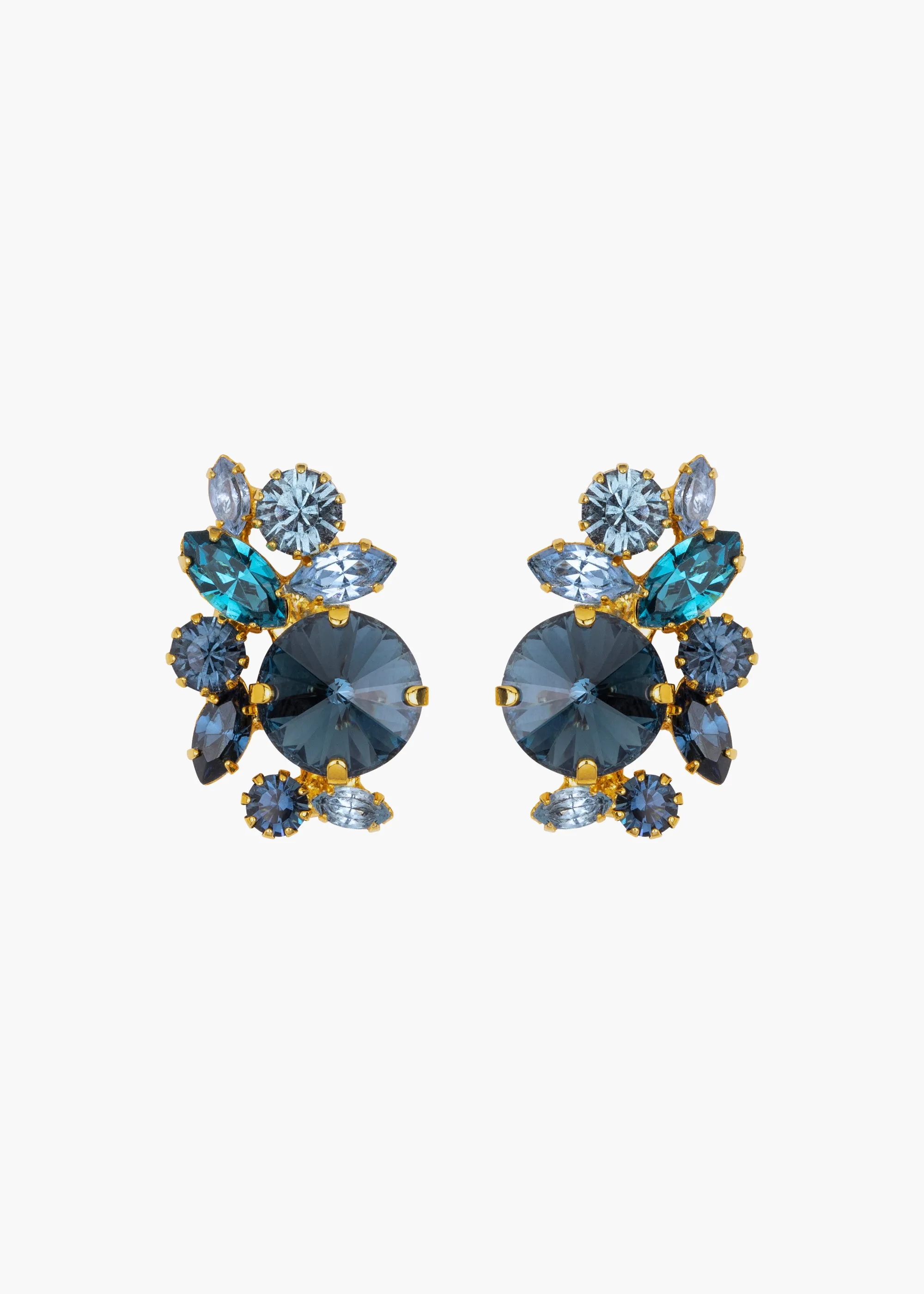 Roberta Earrings -- Sapphire