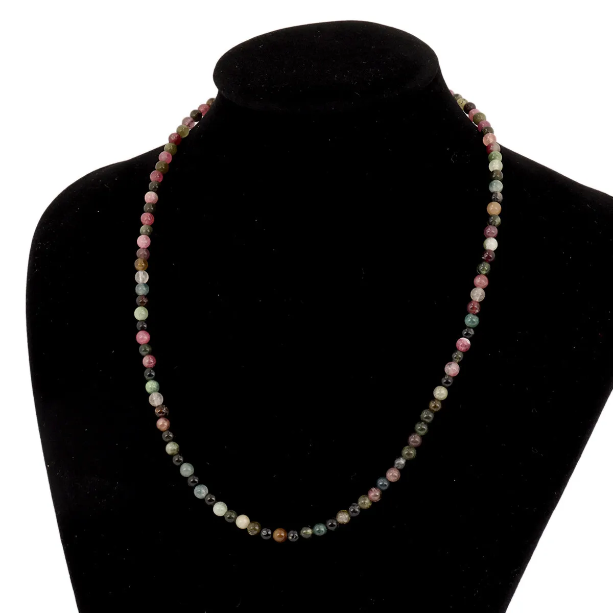 Round Tourmaline Beads Choker