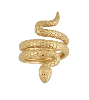 Snake Ring Gold