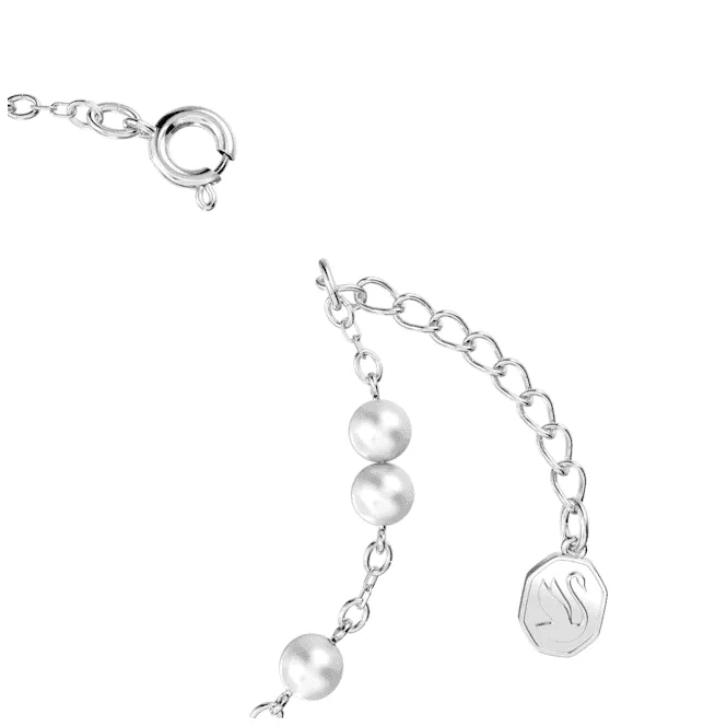 Stella Crystal Star White Rhodium Plated Bracelet 5645385