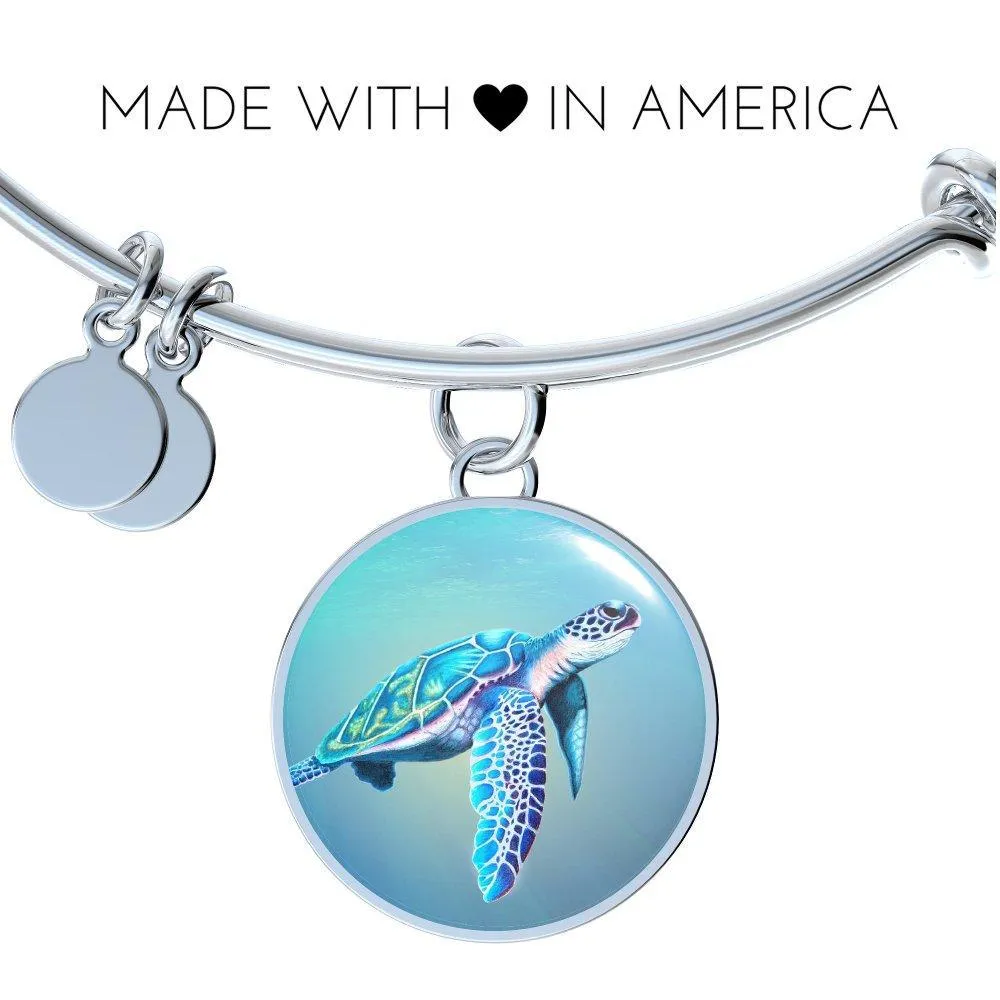 Tourquoise Sea Turtle Necklace