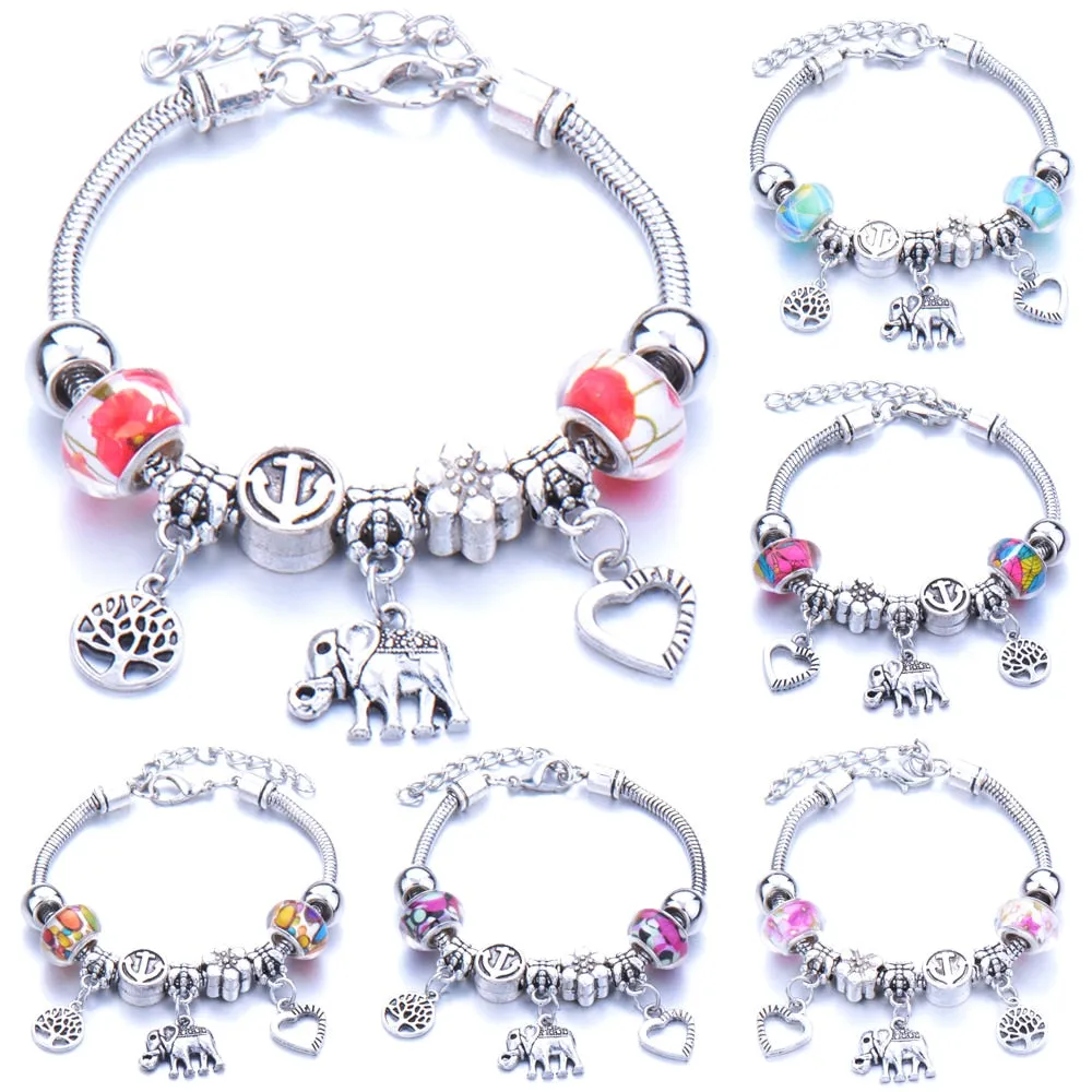 Tree of Life Lobster Buckle Bangles Bracelet